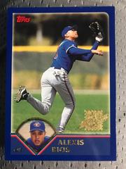 Alexis Rios #307 Baseball Cards 2003 Topps First Year Player Bonus Prices