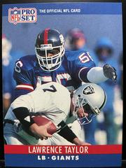 Lawrence Taylor #231 Football Cards 1990 Pro Set Prices