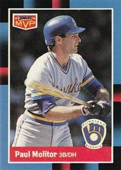 Paul Molitor Baseball Cards 1988 Donruss MVP Prices