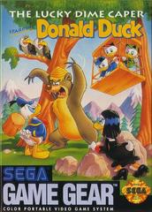Lucky Dime Caper Starring Donald Duck - Front | Lucky Dime Caper Starring Donald Duck Sega Game Gear