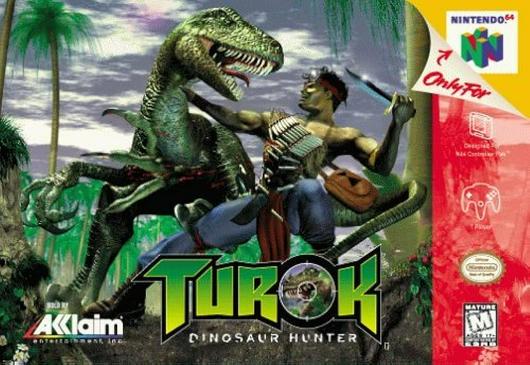 Turok Dinosaur Hunter Cover Art