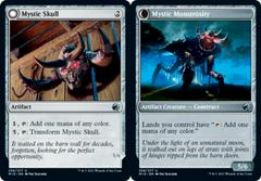 Mystic Skull & Mystic Monstrosity [Foil] Magic Innistrad: Midnight Hunt Prices