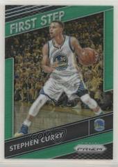 Stephen Curry [Green Prizm] Basketball Cards 2016 Panini Prizm First Step Prices