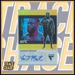 Aljamain Sterling [Gold] Ufc Cards 2022 Panini Chronicles UFC Flux Autographs Prices