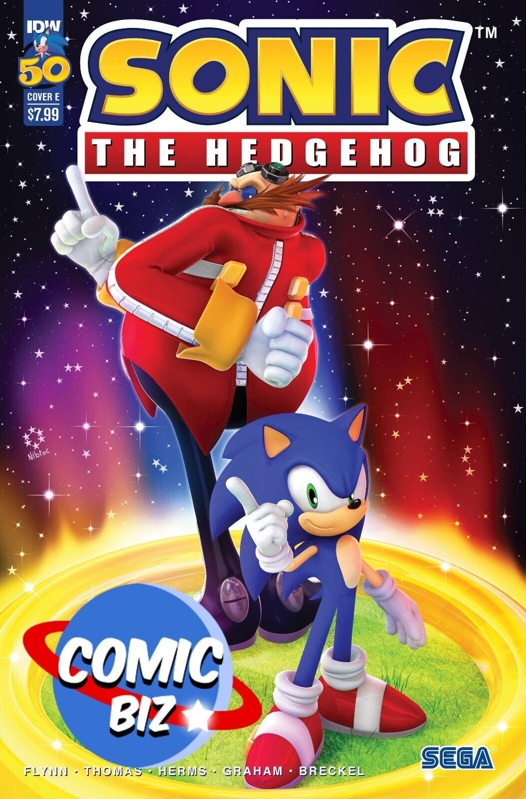 Sonic the Hedgehog [Nibroc] #50 (2022) Comic Books Sonic the Hedgehog