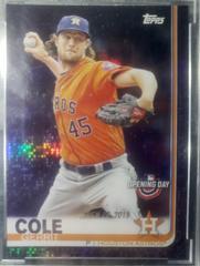 Gerrit Cole  Purple foil Baseball Cards 2019 Topps Now Road to Opening Day Prices