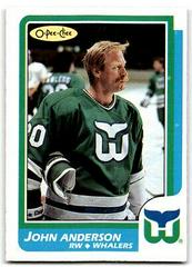John Anderson Hockey Cards 1986 O-Pee-Chee Prices
