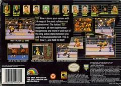 Back Cover | WWF Raw Super Nintendo
