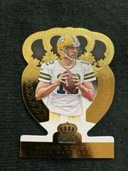 Aaron Rodgers [Gold] #32 Football Cards 2014 Panini Crown Royale Prices