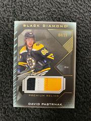 David Pastrnak [Premium Relics ] #BDB-DP Hockey Cards 2021 Upper Deck Black Diamond Prices