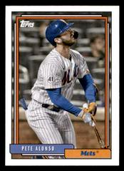 Pete Alonso Baseball Cards 2021 Topps Update 1992 Redux Prices