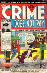 Crime Does Not Pay #76 (1949) Comic Books Crime Does Not Pay Prices