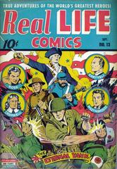 Real Life Comics #13 (1943) Comic Books Real Life Comics Prices
