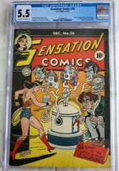 Sensation Comics #36 (1944) Comic Books Sensation Comics Prices