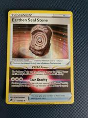 Earthen Seal Stone [Reverse Holo] Pokemon Silver Tempest Prices