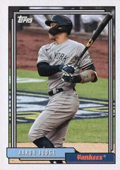 Aaron Judge Baseball Cards 2021 Topps Update 1992 Redux Prices