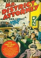 Mr. District Attorney #8 (1949) Comic Books Mr. District Attorney Prices