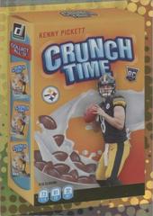 Kenny Pickett [Galactic] #CT-13 Football Cards 2022 Panini Donruss Crunch Time Prices