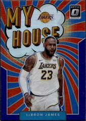 LeBron James [Purple] Basketball Cards 2021 Panini Donruss Optic My House Prices