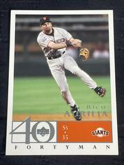 Rich Aurilia #580 Baseball Cards 2003 Upper Deck 40 Man Prices