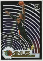 Damian Lillard #14 Basketball Cards 2020 Panini Donruss Optic T Minus 3...2...1 Prices