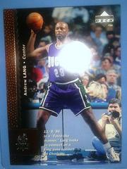Andrew Lang #249 Basketball Cards 1996 Upper Deck Prices