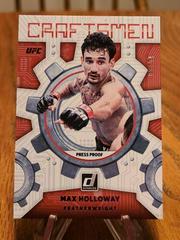 Max Holloway [Press Proof Purple] Ufc Cards 2022 Panini Donruss UFC Craftsmen Prices