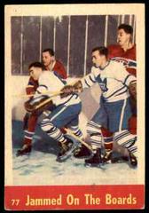 Jammed on the Boards Hockey Cards 1955 Parkhurst Quaker Oats Prices