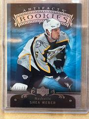 Shea Weber #222 Hockey Cards 2006 Upper Deck Artifacts Prices