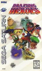 Blazing Heroes - Front / Manual | Blazing Heroes Sega Saturn