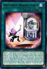 Abyss Script - Romantic Terror YuGiOh Legendary Duelists: White Dragon Abyss Prices