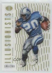 Barry Sanders [Gold] Football Cards 2018 Panini Illusions Illusionists Prices