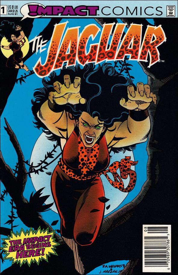 The Jaguar [Newsstand] #1 (1991) Comic Books Jaguar