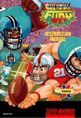 Football Fury - Manual | Football Fury Super Nintendo
