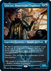 Glacian, Powerstone Engineer [Foil Etched] Magic Commander Legends Prices