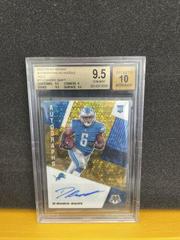 D'Andre Swift [Gold] #RA15 Football Cards 2020 Panini Mosaic Rookie Autographs Prices