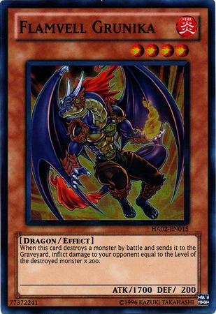 Flamvell Grunika HA02-EN015 YuGiOh Hidden Arsenal 2