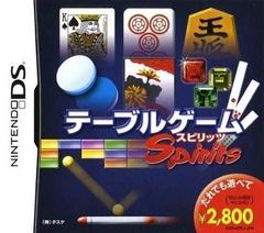 Table Game Spirits JP Nintendo DS Prices