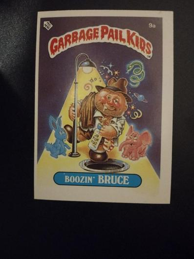 Boozin' BRUCE | Ungraded | Garbage Pail Kids 1985 Mini