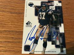 Rodney Harrison [Autograph Gold] Football Cards 1999 SP Signature Prices