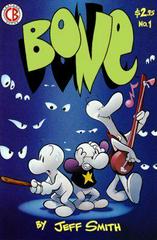 Bone [2nd Print Lime Green Logo] #1 (1991) Comic Books Bone Prices