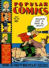 Popular Comics #30 (1938) Comic Books Popular Comics Prices