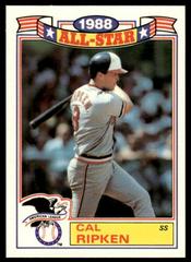 Cal Ripken Baseball Cards 1989 Topps All Star Glossy Set of 22 Prices