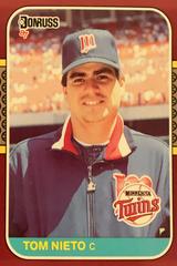 Tom Nieto #220 Baseball Cards 1987 Donruss Opening Day Prices