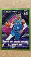Russell Westbrook [Lime Green] Basketball Cards 2018 Panini Donruss Optic Express Lane Prices