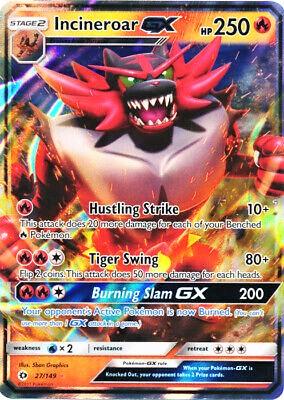 Incineroar GX #27 Prices | Pokemon Sun & Moon | Pokemon Cards