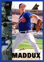 Greg Maddux Baseball Cards 1997 Pinnacle Inside Prices