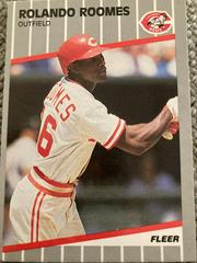 Rolando Roomes #U-86 Baseball Cards 1989 Fleer Update Prices