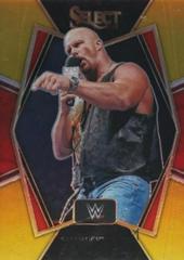 Stone Cold Steve Austin [Gold Prizm] #180 Wrestling Cards 2022 Panini Select WWE Prices