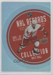 Brett Hull [Platinum] Hockey Cards 2021 Upper Deck Record Collections Prices
